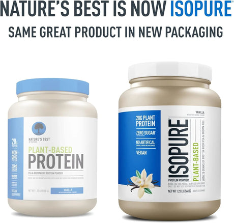 ISOPURE - Isopure Plant-Based Protein Powder 20g 20 Servicios Vanilla 560Gr. - The Red Vitamin MX - Suplementos Alimenticios - {{ shop.shopifyCountryName }}