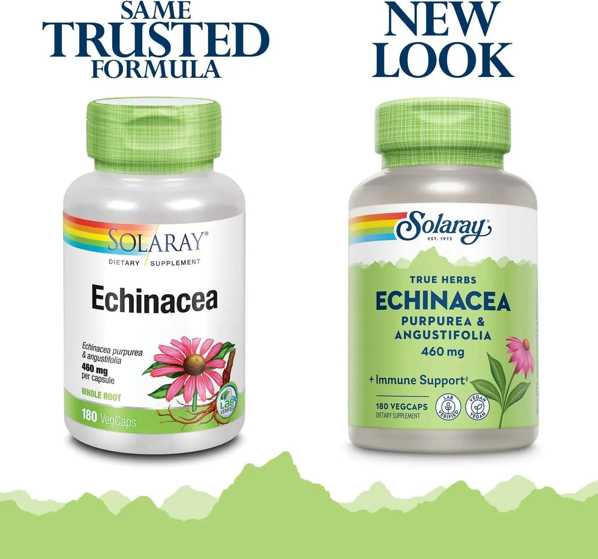 SOLARAY - Solaray Echinacea Purpurea & Angustifolia Root 460Mg. 180 Capsulas - The Red Vitamin MX - Suplementos Alimenticios - {{ shop.shopifyCountryName }}