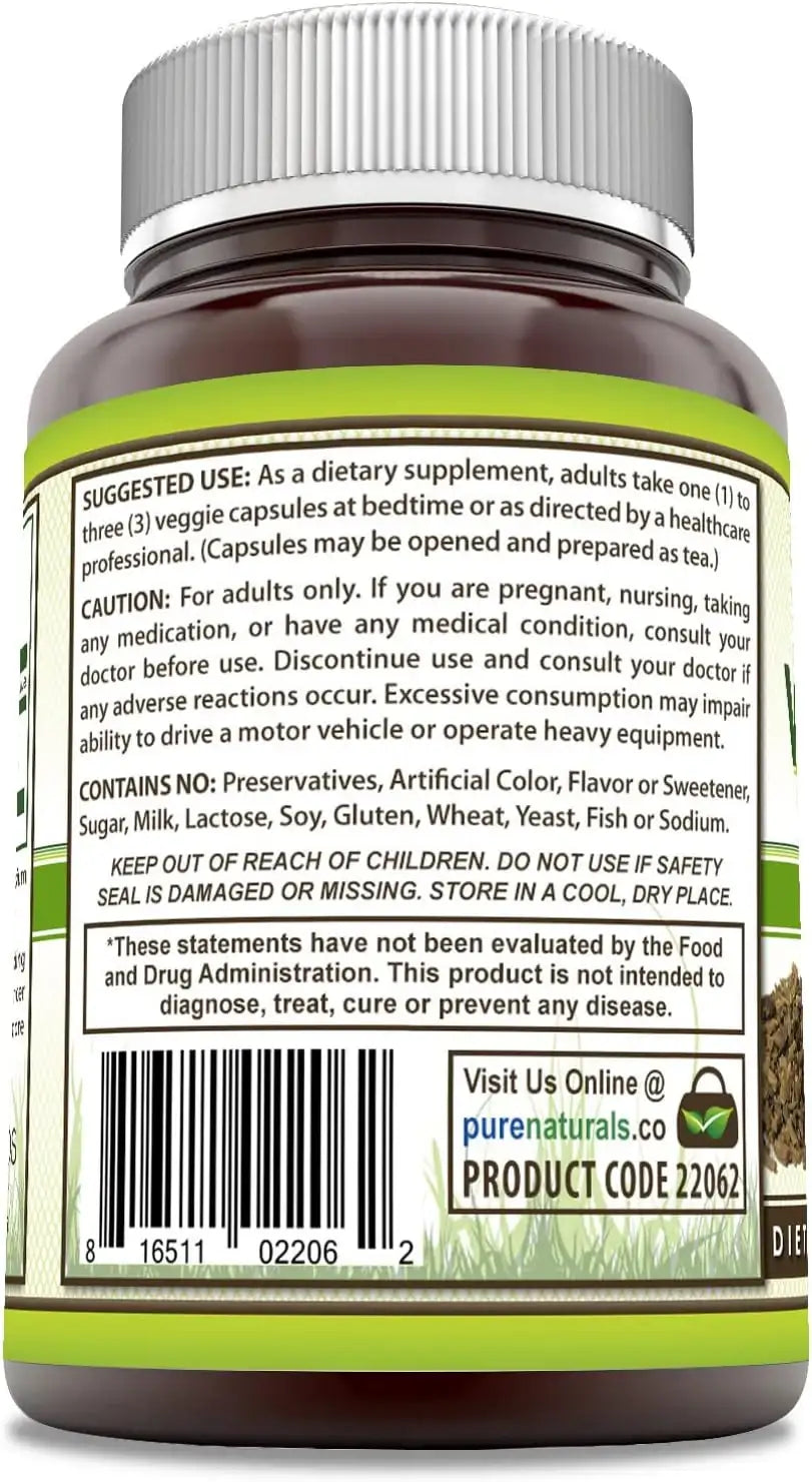 PURE NATURALS - Pure Naturals Valerian Root 500Mg. 120 Capsulas - The Red Vitamin MX - Suplementos Alimenticios - {{ shop.shopifyCountryName }}