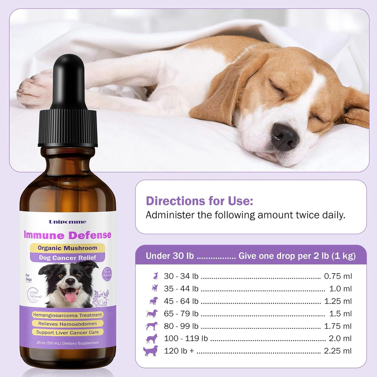 UNIPOMME - Unipomme Immune Support 2 Fl.Oz. - The Red Vitamin MX - Suplementos Herbales Para Perros - {{ shop.shopifyCountryName }}