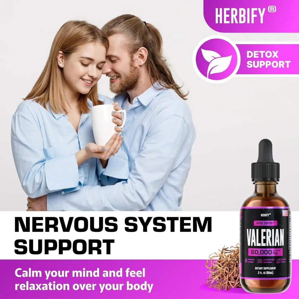 HERBIFY - HERBIFY Valerian Root Supplement 2 Fl.Oz. - The Red Vitamin MX - Suplementos Alimenticios - {{ shop.shopifyCountryName }}