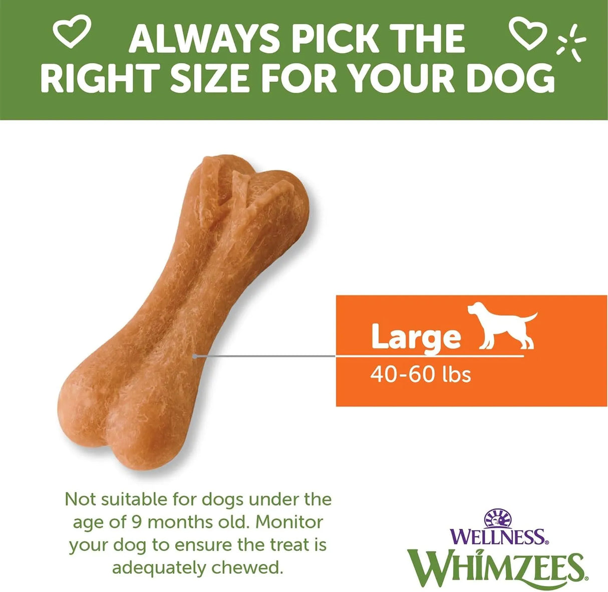 WELLNESS WHIMZEES - Wellness WHIMZEES Ricebone Dog Dental Treats Large Size 9 Piezas - The Red Vitamin MX - Cuidado Dental Para Perros - {{ shop.shopifyCountryName }}