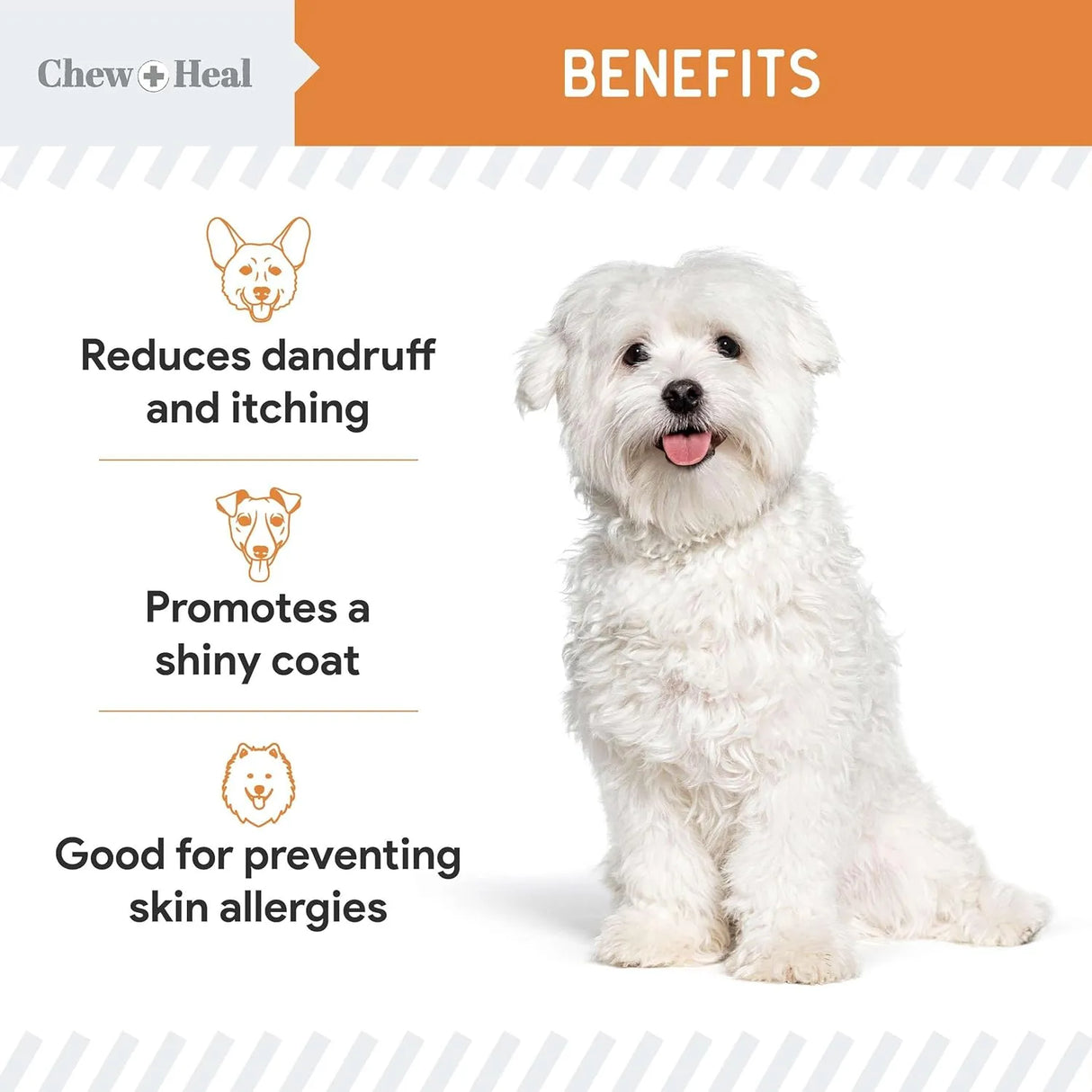 CHEW + HEAL - Chew + Heal Labs Wild Caught Omega 3 Fish Oil for Puppy & Small Breed 180 Capsulas Blandas - The Red Vitamin MX - Aceite De Pescado Para Perros - {{ shop.shopifyCountryName }}