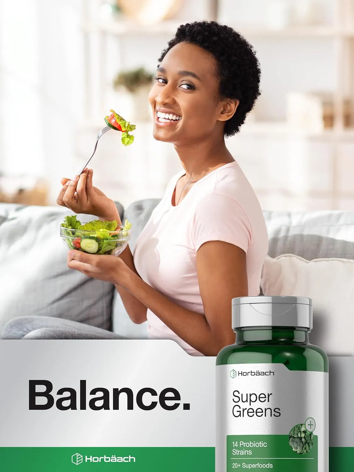 HORBAACH - Horbaach Super Greens with Probiotics 150 Tabletas - The Red Vitamin MX - Suplementos Alimenticios - {{ shop.shopifyCountryName }}