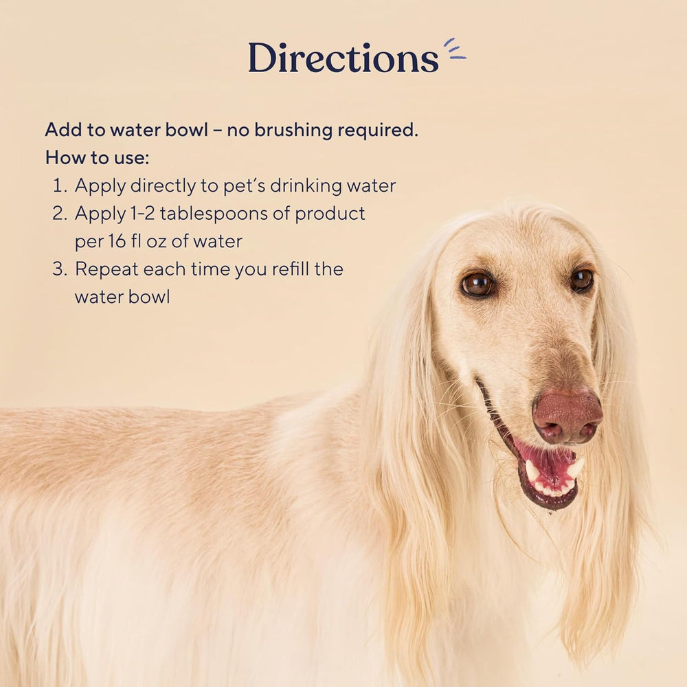 Pawfy Dog Breath Freshener with Specialized Dental Care Formula 8 Fl.Oz.