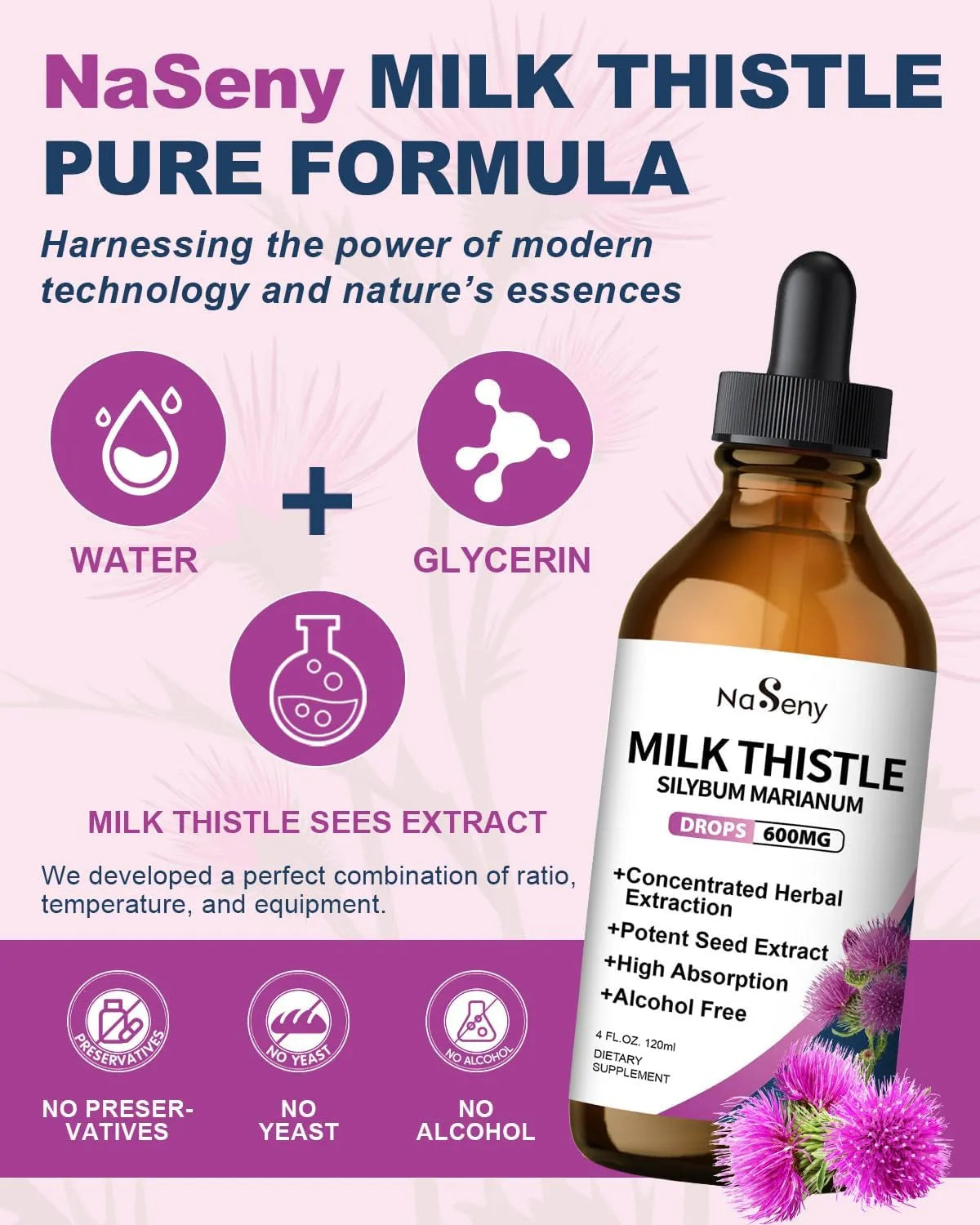 NASENY - NaSeny Milk Thistle Drops 4 Fl.Oz. - The Red Vitamin MX - Suplementos Alimenticios - {{ shop.shopifyCountryName }}