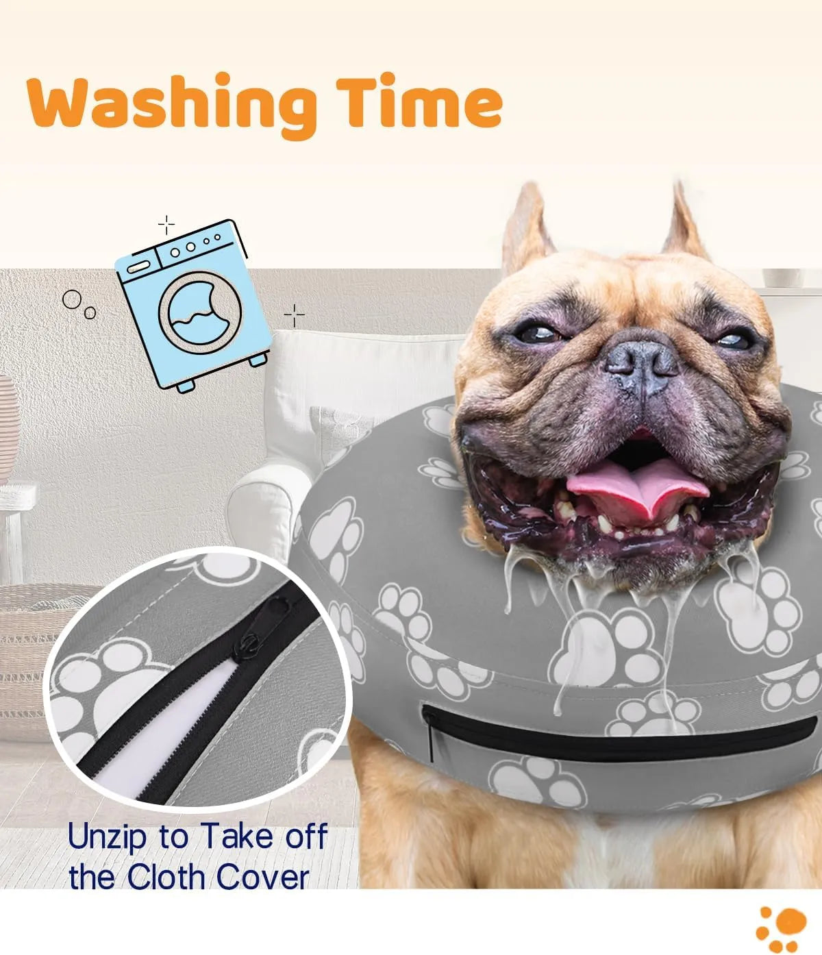 SUPET - Supet Inflatable Dog Cone Collar Alternative After Surgery SMALL Neck 7"-10" - The Red Vitamin MX - Collares y Conos De Recuperación Para Perros - {{ shop.shopifyCountryName }}