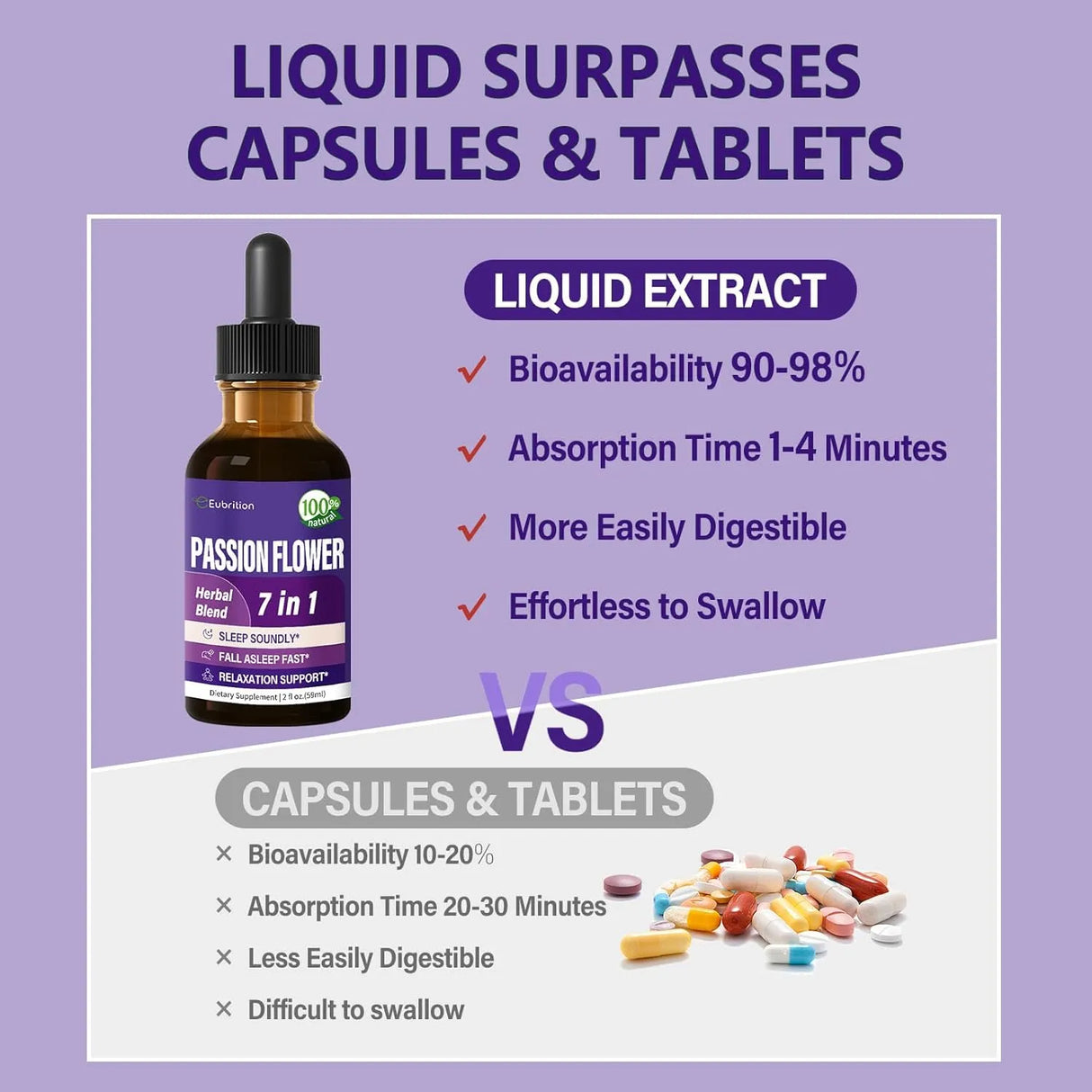 EUBRITION - Eubrition Passion Flower Liquid Drops 2 Fl.Oz. 2 Pack - The Red Vitamin MX - Suplementos Alimenticios - {{ shop.shopifyCountryName }}