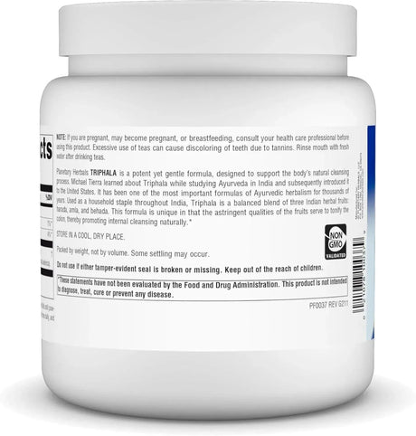 PLANETARY HERBALS - Planetary Herbals: Triphala Powder 454Gr. - The Red Vitamin MX - Suplementos Alimenticios - {{ shop.shopifyCountryName }}