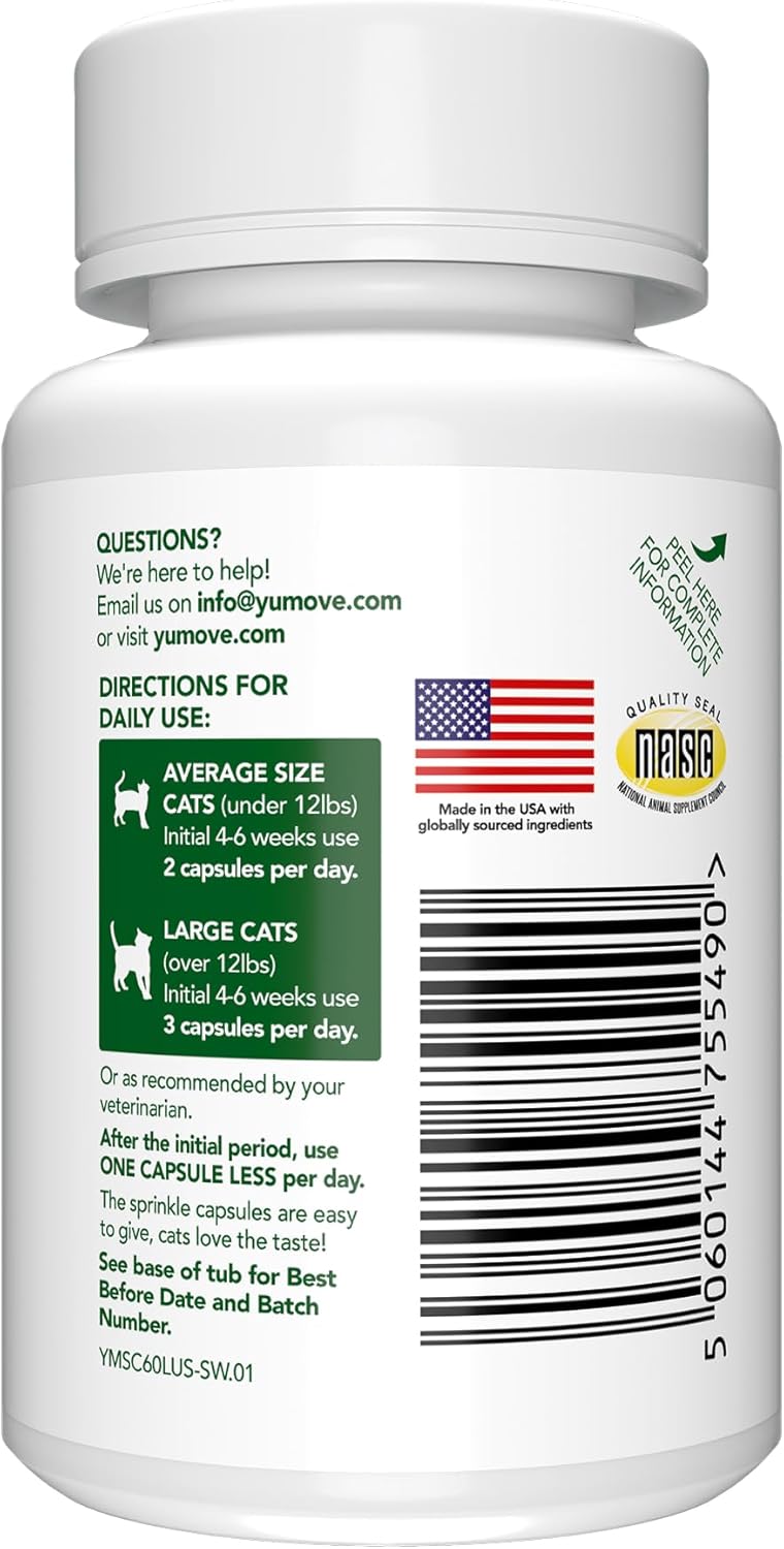 YuMOVE Cat Joint Supplement 60 Capsulas