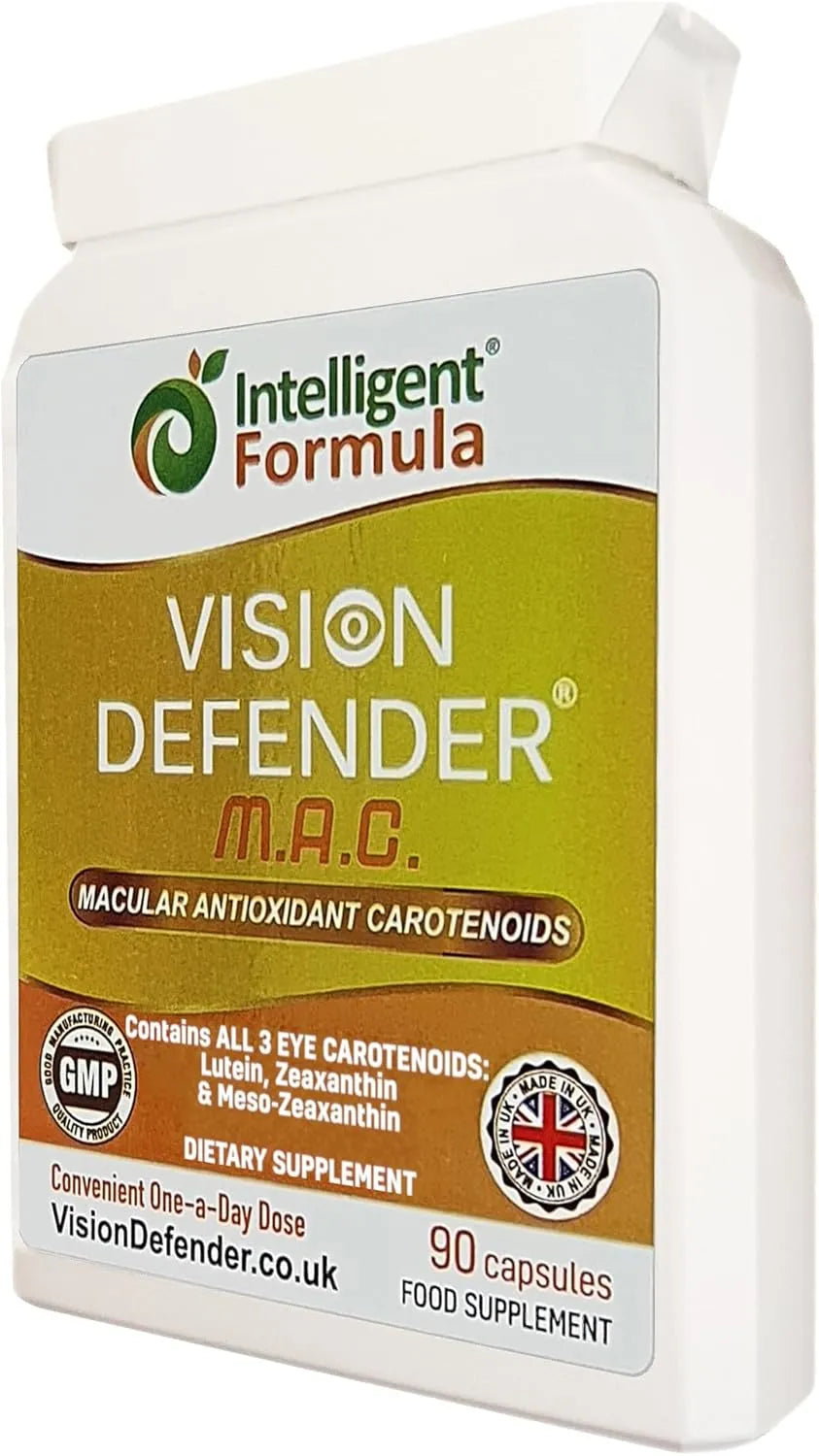 INTELLIGENT FORMULA - Intelligent Formula Vision Defender Lutein, Zeaxanthin & Meso-Zeaxanthin 90 Capsulas - The Red Vitamin MX - Suplementos Alimenticios - {{ shop.shopifyCountryName }}