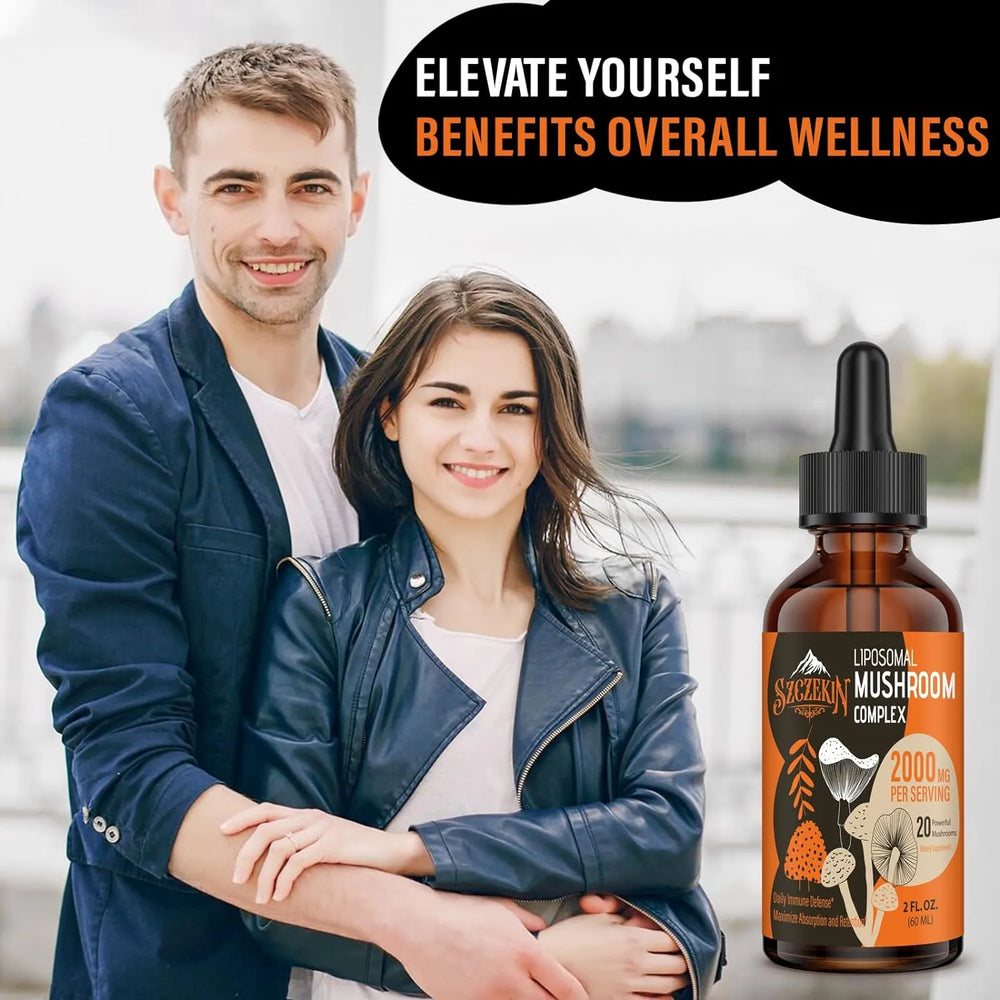 SZCZEKIN - SZCZEKIN Liposomal Mushroom Complex Drops 2 Fl.Oz. 2 Pack - The Red Vitamin MX - Suplementos Alimenticios - {{ shop.shopifyCountryName }}