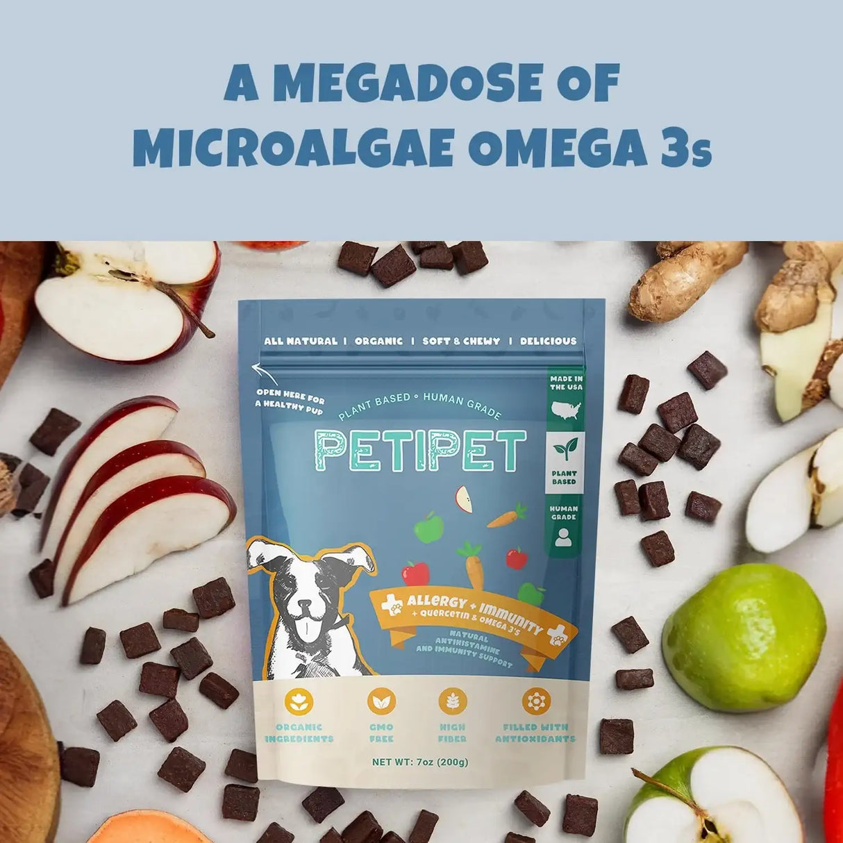 PETIPET - PETIPET Dog Allergy Relief Soft & Chewy Chews 200Gr. - The Red Vitamin MX - Remedios Para La Picazón De Perros - {{ shop.shopifyCountryName }}