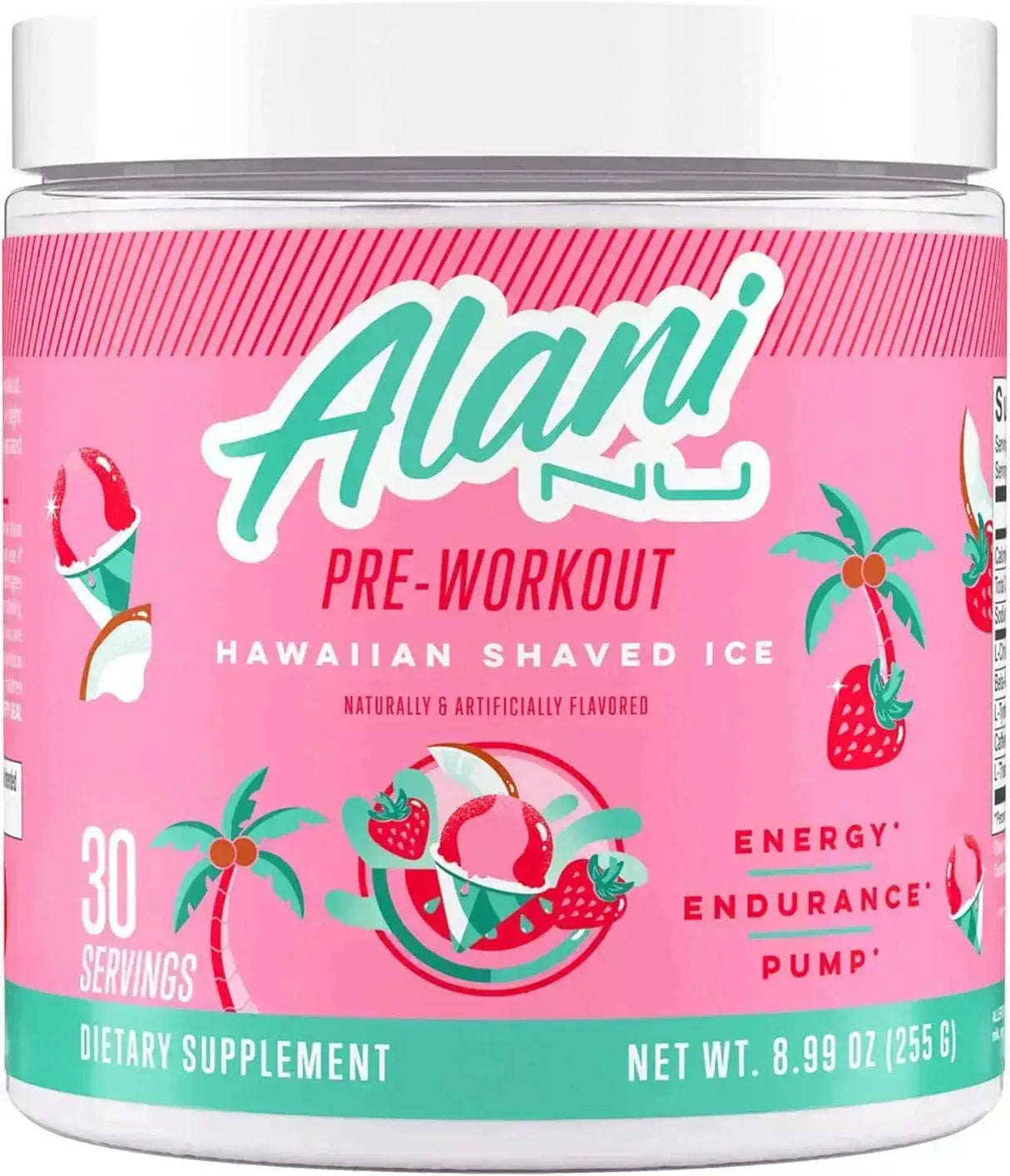ALANI NU - Alani Nu Pre Workout Powder Hawaiian Shaved Ice 30 Servicios 255Gr. - The Red Vitamin MX - Suplementos Alimenticios - {{ shop.shopifyCountryName }}