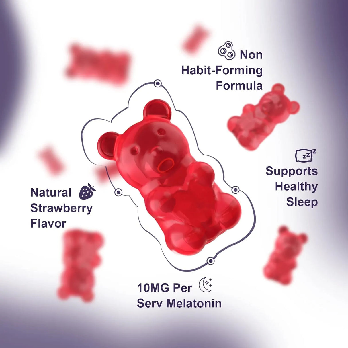 NEVISS - NEVISS Melatonin Gummies 10Mg. 60 Gomitas - The Red Vitamin MX - Suplementos Alimenticios - {{ shop.shopifyCountryName }}