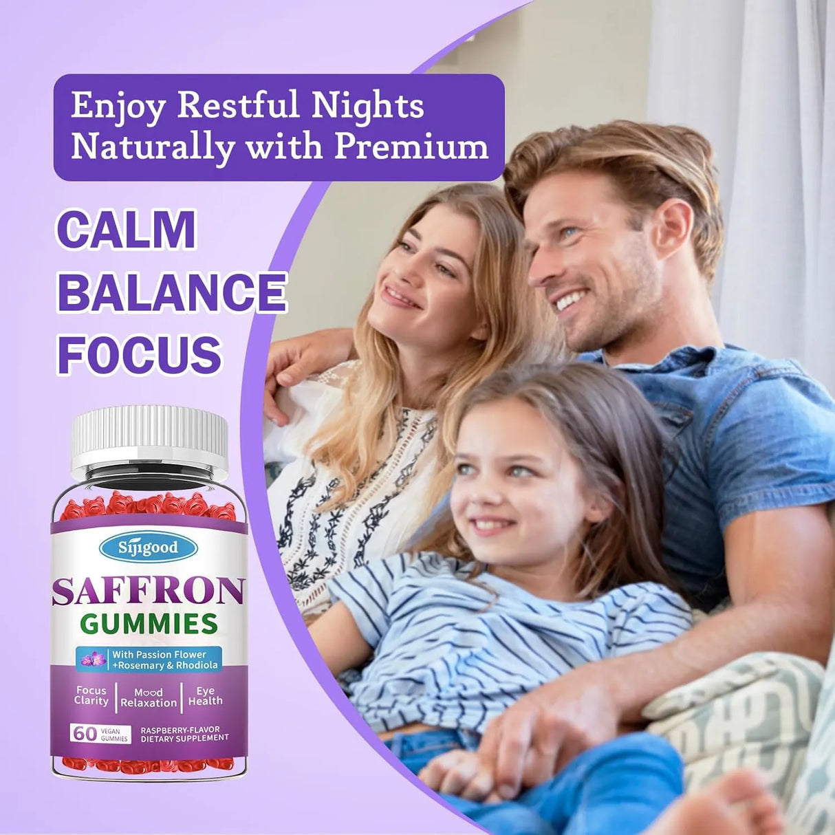 SIJIGOOD - Sijigood Saffron Gummies 60 Gomitas - The Red Vitamin MX - Suplementos Alimenticios - {{ shop.shopifyCountryName }}