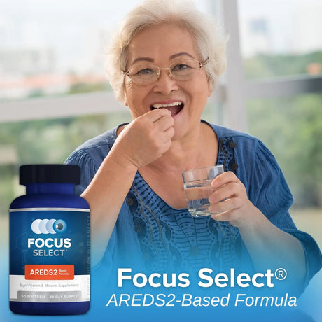 FOCUS VISION - Focus Select AREDS2 Based Eye Vitamin-Mineral 30 Capsulas Blandas - The Red Vitamin MX - Suplementos Alimenticios - {{ shop.shopifyCountryName }}