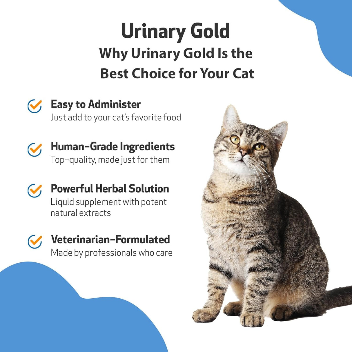 Pet Wellbeing Urinary Gold for Cats 2 Fl.Oz.