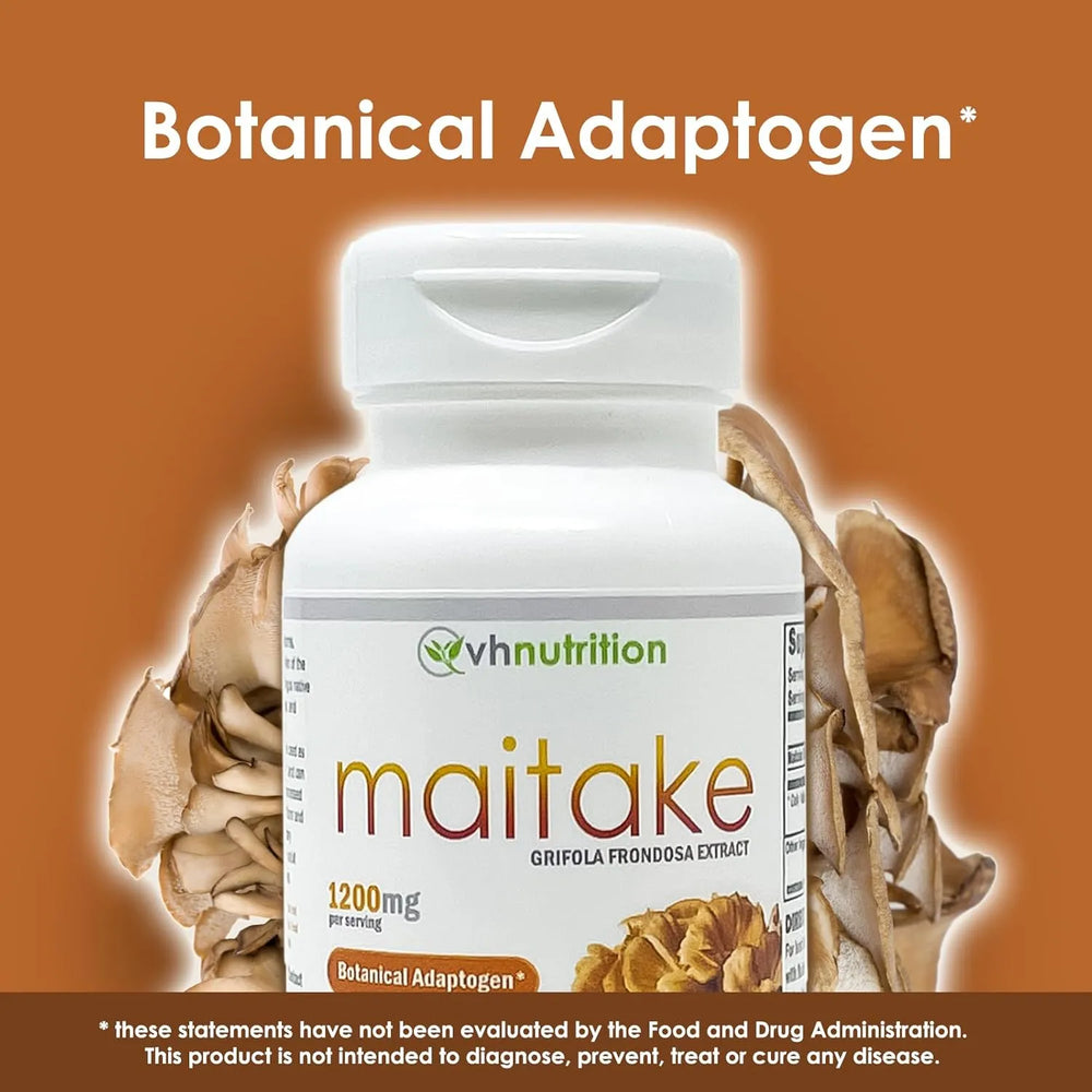 VH NUTRITION - VH Nutrition MAITAKE 1200Mg. 60 Capsulas - The Red Vitamin MX - Suplementos Alimenticios - {{ shop.shopifyCountryName }}