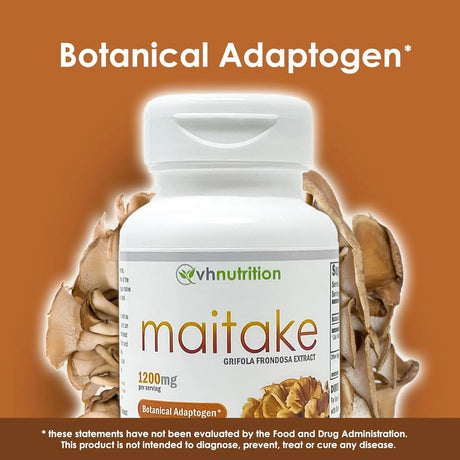 VH NUTRITION - VH Nutrition MAITAKE 1200Mg. 60 Capsulas - The Red Vitamin MX - Suplementos Alimenticios - {{ shop.shopifyCountryName }}