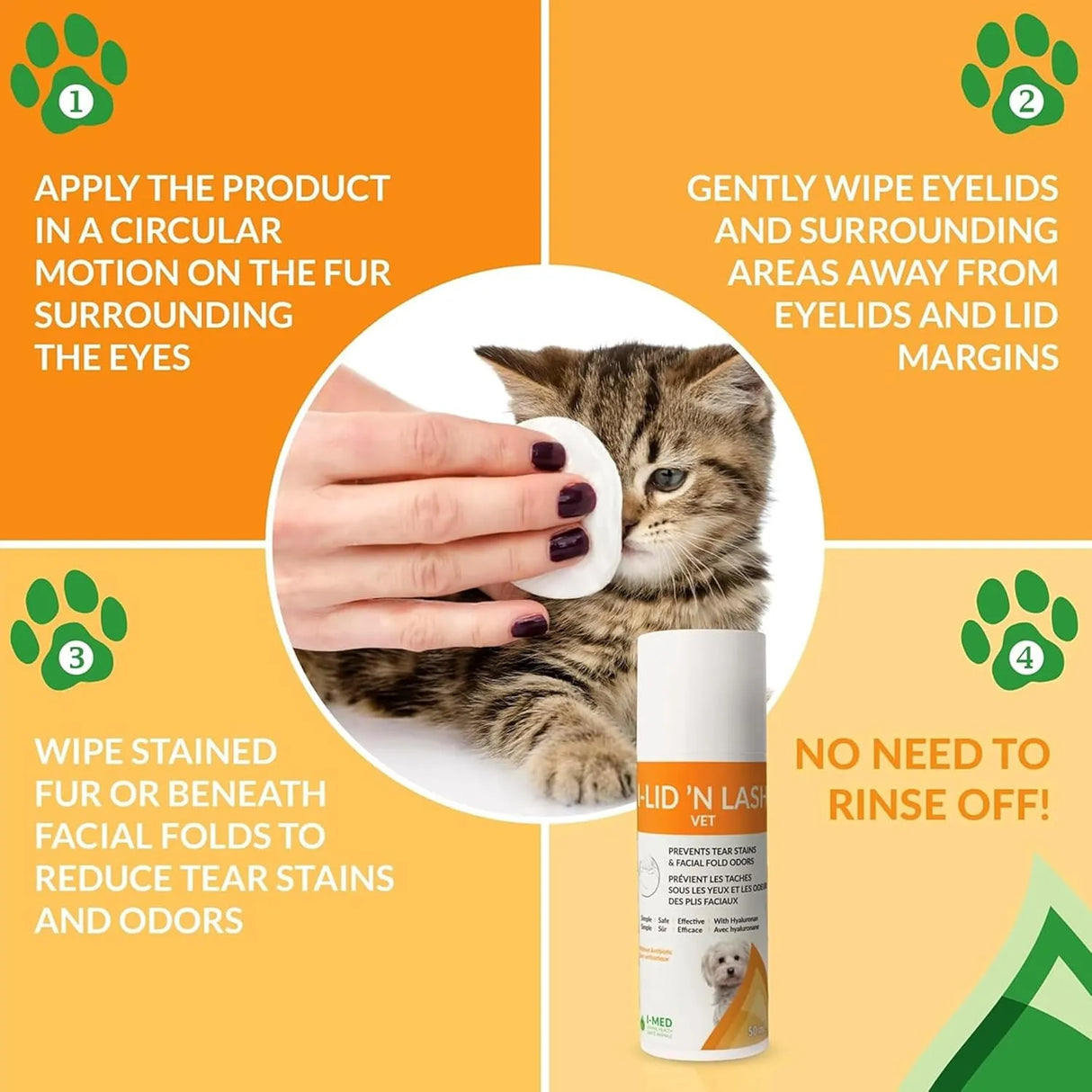 I-LID ’N LASH - I-LID ’N LASH Vet Pump Pet Tear Stain Preventer for Dogs 50Ml. - The Red Vitamin MX - Cuidado De Los Ojos De Los Perros - {{ shop.shopifyCountryName }}