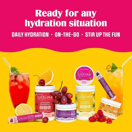 ULTIMA - Ultima Replenisher Daily Electrolyte Drink Mix Pink Lemonade 90 Servicios 297Gr. - The Red Vitamin MX - Suplementos Alimenticios - {{ shop.shopifyCountryName }}