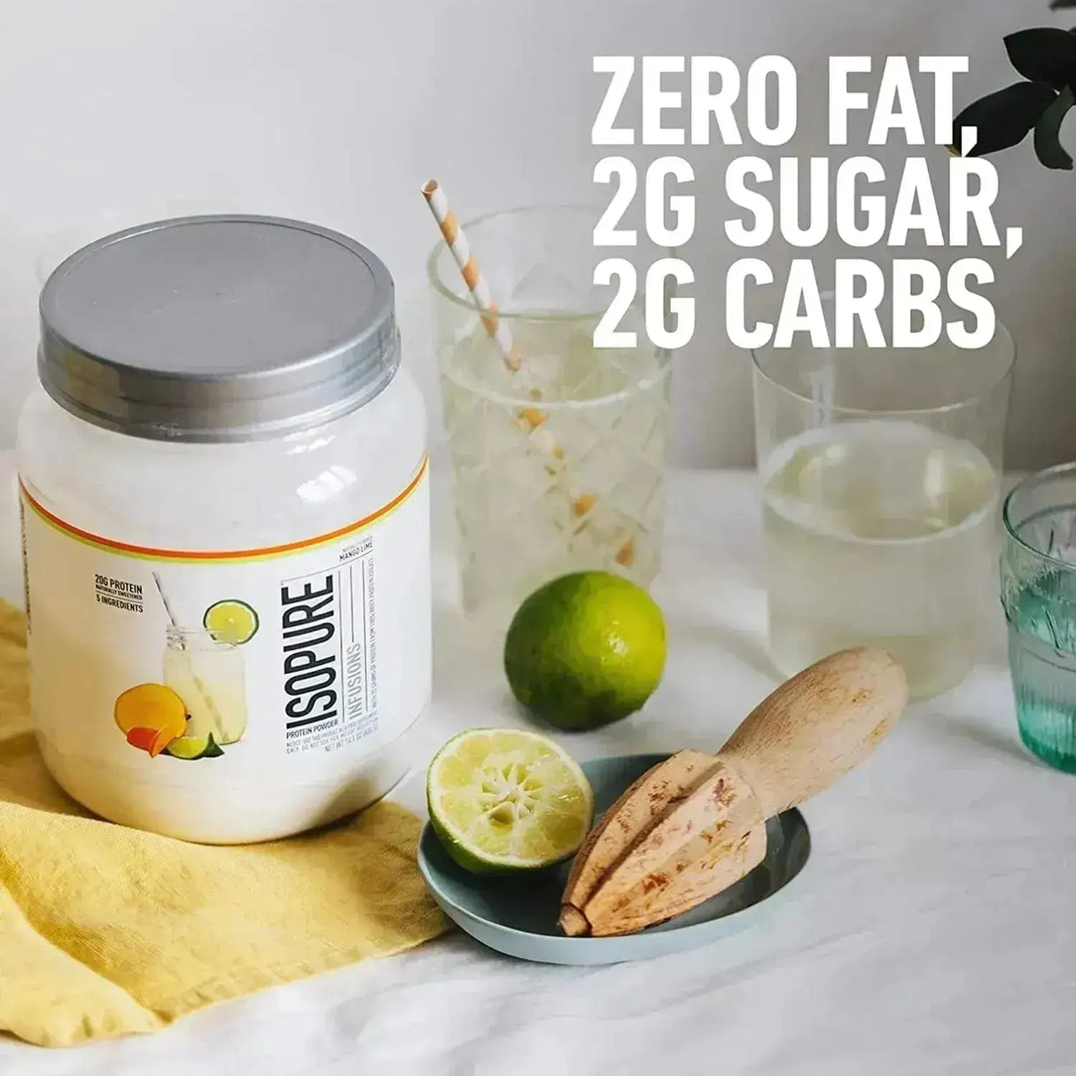 ISOPURE - Isopure Protein Powder Infusions Mango Lime 16 Servicios 400Gr. - The Red Vitamin MX - Suplementos Alimenticios - {{ shop.shopifyCountryName }}