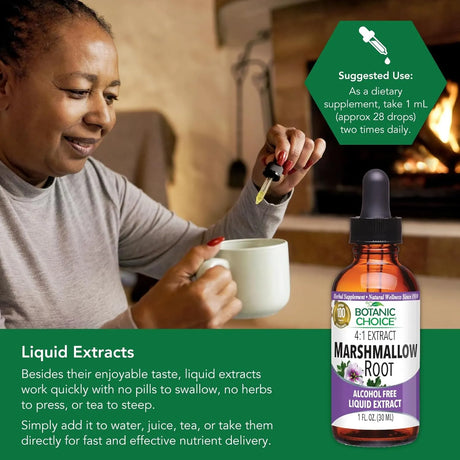 BOTANIC CHOICE - Botanic Choice Marshmallow Root Liquid Extract 30Ml. - The Red Vitamin MX - Suplementos Alimenticios - {{ shop.shopifyCountryName }}