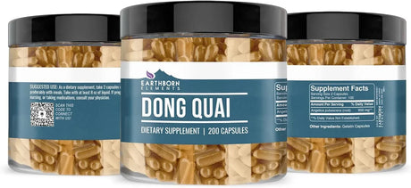 EARTHBORN ELEMENTS - Earthborn Elements Dong Quai 200 Capsulas - The Red Vitamin MX - Suplementos Alimenticios - {{ shop.shopifyCountryName }}