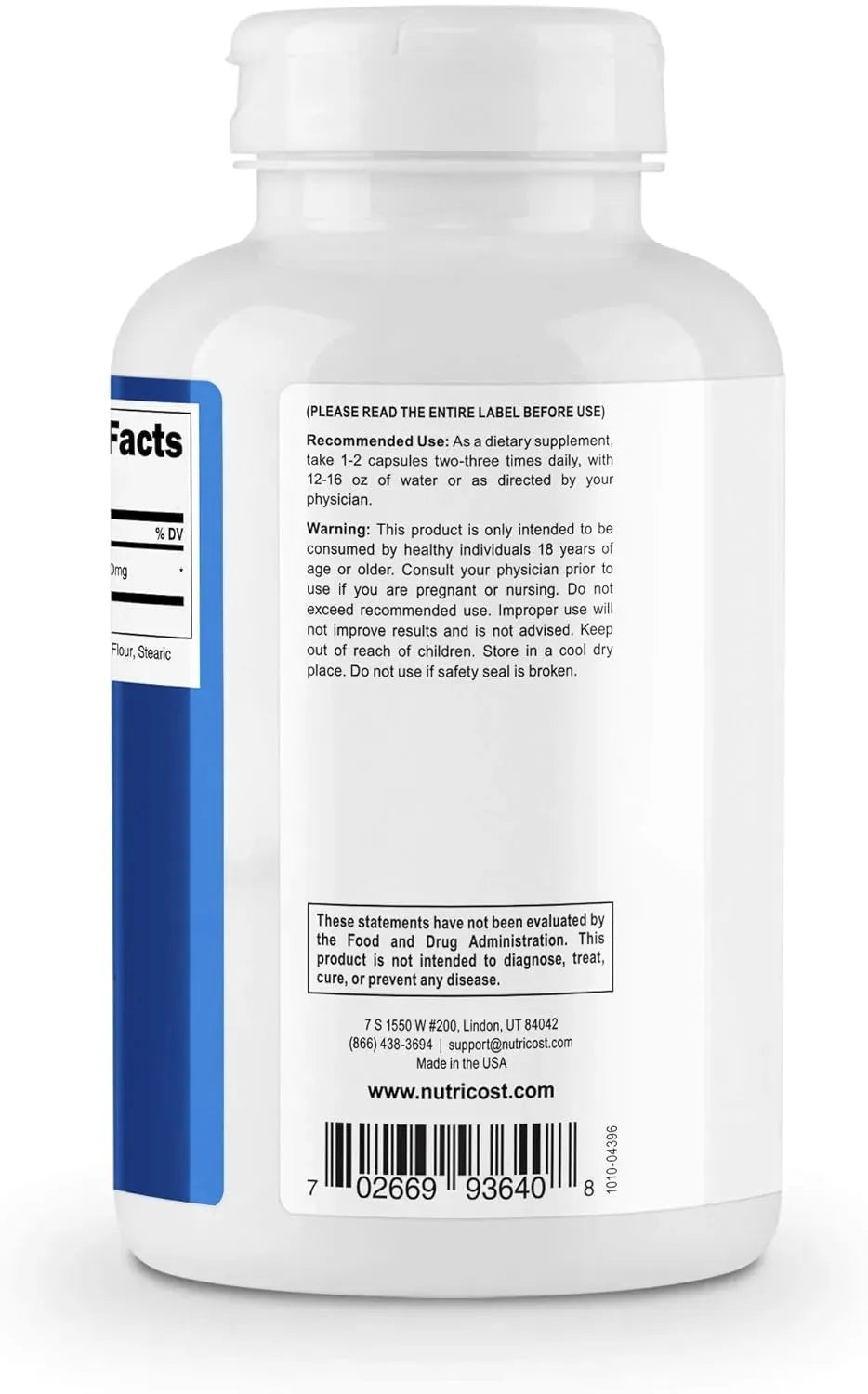 NUTRICOST - Nutricost Echinacea 800Mg. 240 Capsulas - The Red Vitamin MX - Suplementos Alimenticios - {{ shop.shopifyCountryName }}