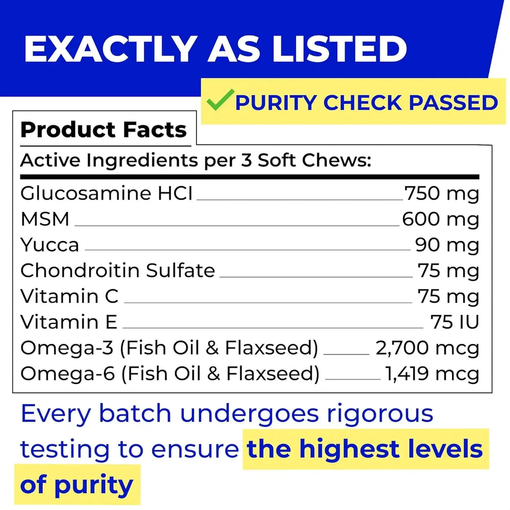 PAWFECT - Pawfect Mobility Glucosamine Chews for Dogs 120 Masticables 2 Pack - The Red Vitamin MX - Cuidado De Cadera Y Articulaciones Para Perros - {{ shop.shopifyCountryName }}
