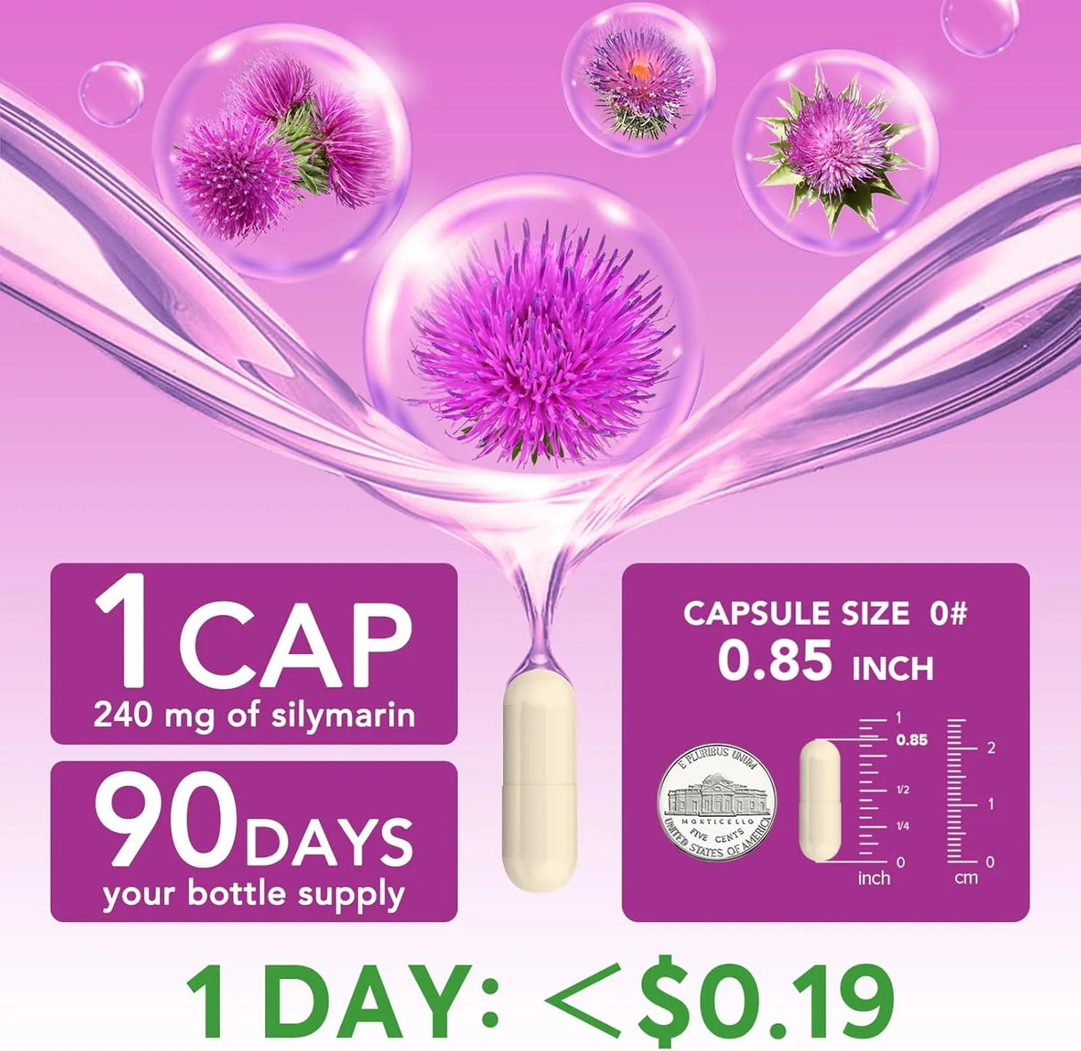 SUREBOUNTY - Surebounty Organic Milk Thistle 9000Mg. 90 Capsulas - The Red Vitamin MX - Suplementos Alimenticios - {{ shop.shopifyCountryName }}