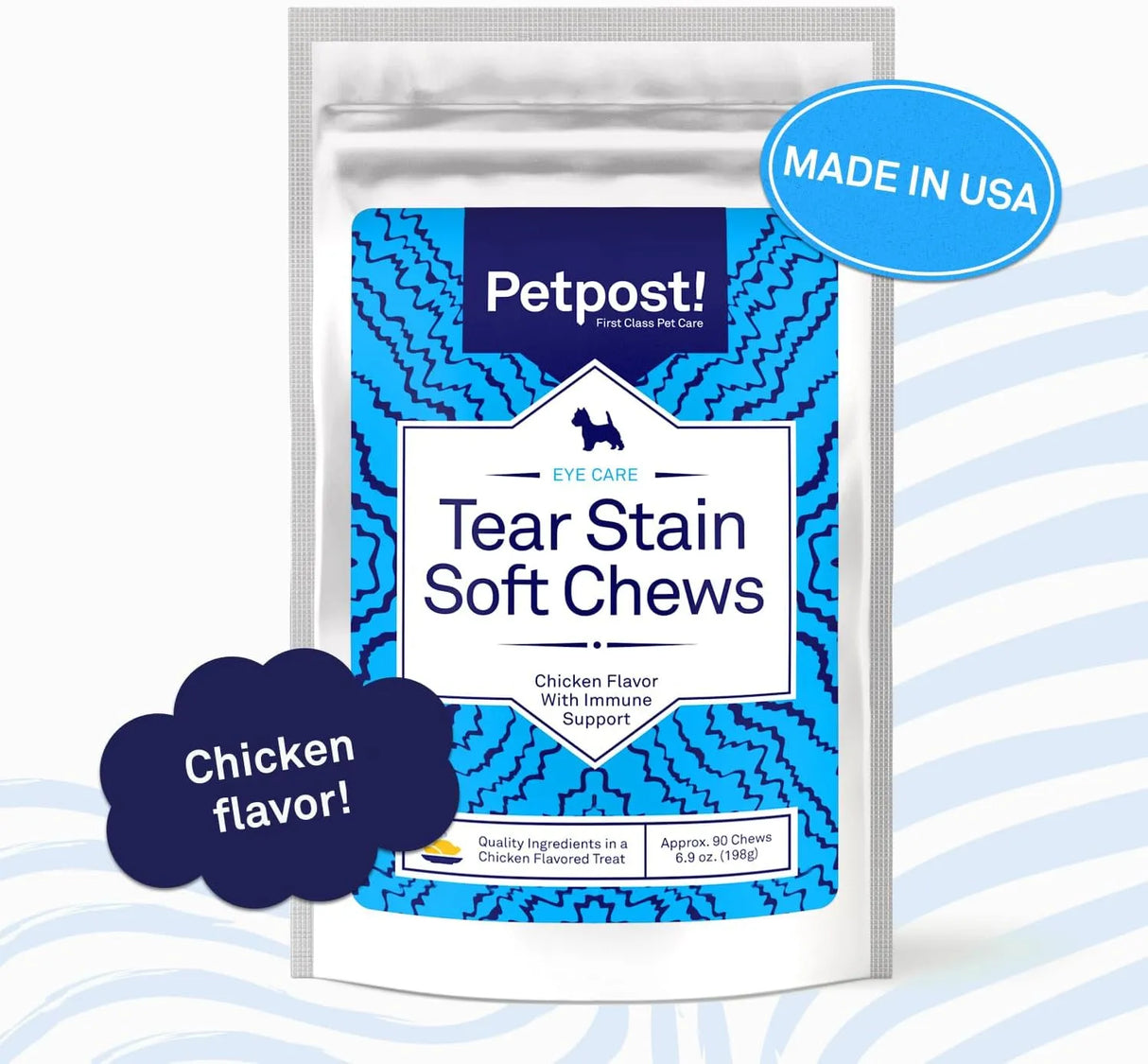 PETPOST - Petpost Tear Stain Remover Chicken Flavored Soft Chews 90 Masticables - The Red Vitamin MX - Cuidado De Los Ojos De Los Perros - {{ shop.shopifyCountryName }}