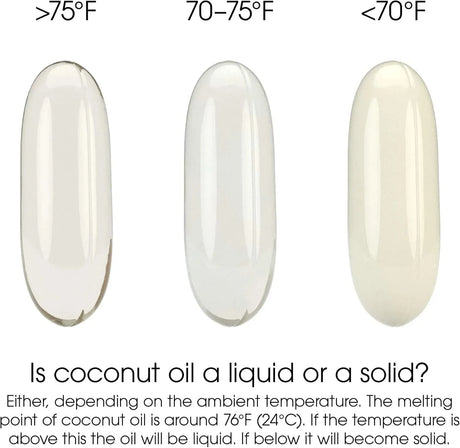 NATURES WELLNESS - Natures Wellness Organic Coconut Oil 2000Mg. 120 Capsulas Blandas - The Red Vitamin MX - Suplementos Alimenticios - {{ shop.shopifyCountryName }}