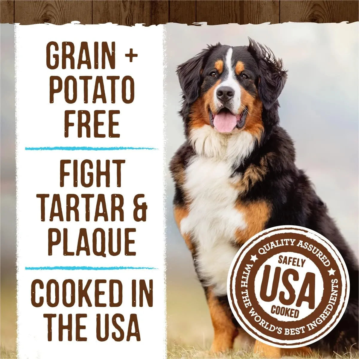 MERRICK - Merrick Fresh Kisses Natural Dental Chews Toothbrush Shape Large Dogs 16 Piezas - The Red Vitamin MX - Cuidado Dental Para Perros - {{ shop.shopifyCountryName }}