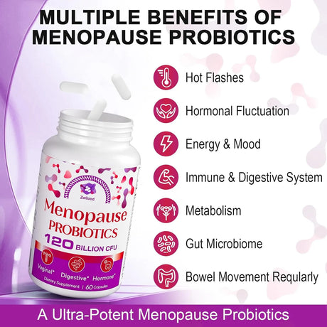 ZWLLOOD - Zwllood Menopause Probiotics 60 Capsulas 2 Pack - The Red Vitamin MX - Suplementos Alimenticios - {{ shop.shopifyCountryName }}