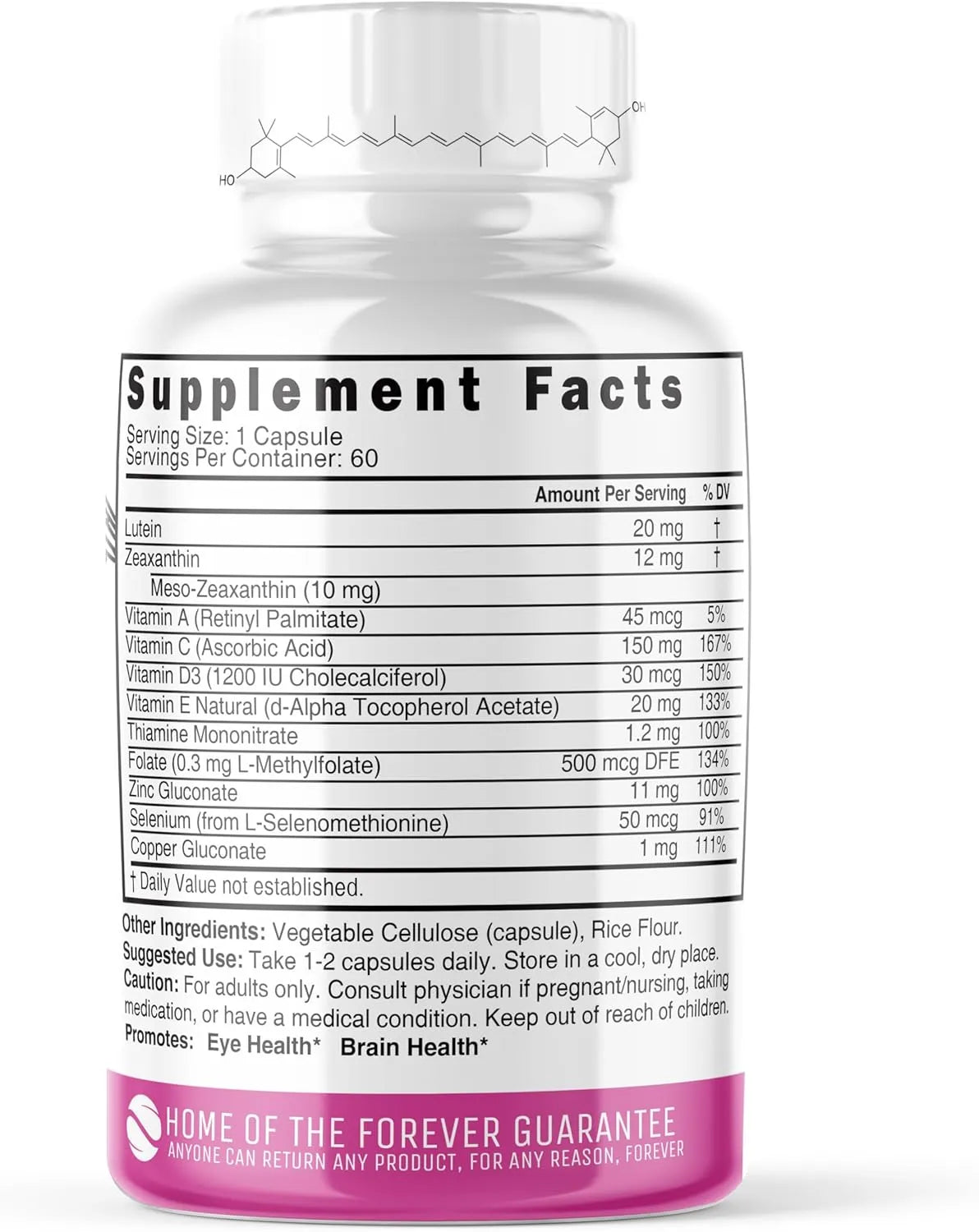 NATURE´S FUSIONS - Nature's Fusions Nutri Lutein 20Mg. Eye Vitamins Complex 60 Capsulas - The Red Vitamin MX - Suplementos Alimenticios - {{ shop.shopifyCountryName }}
