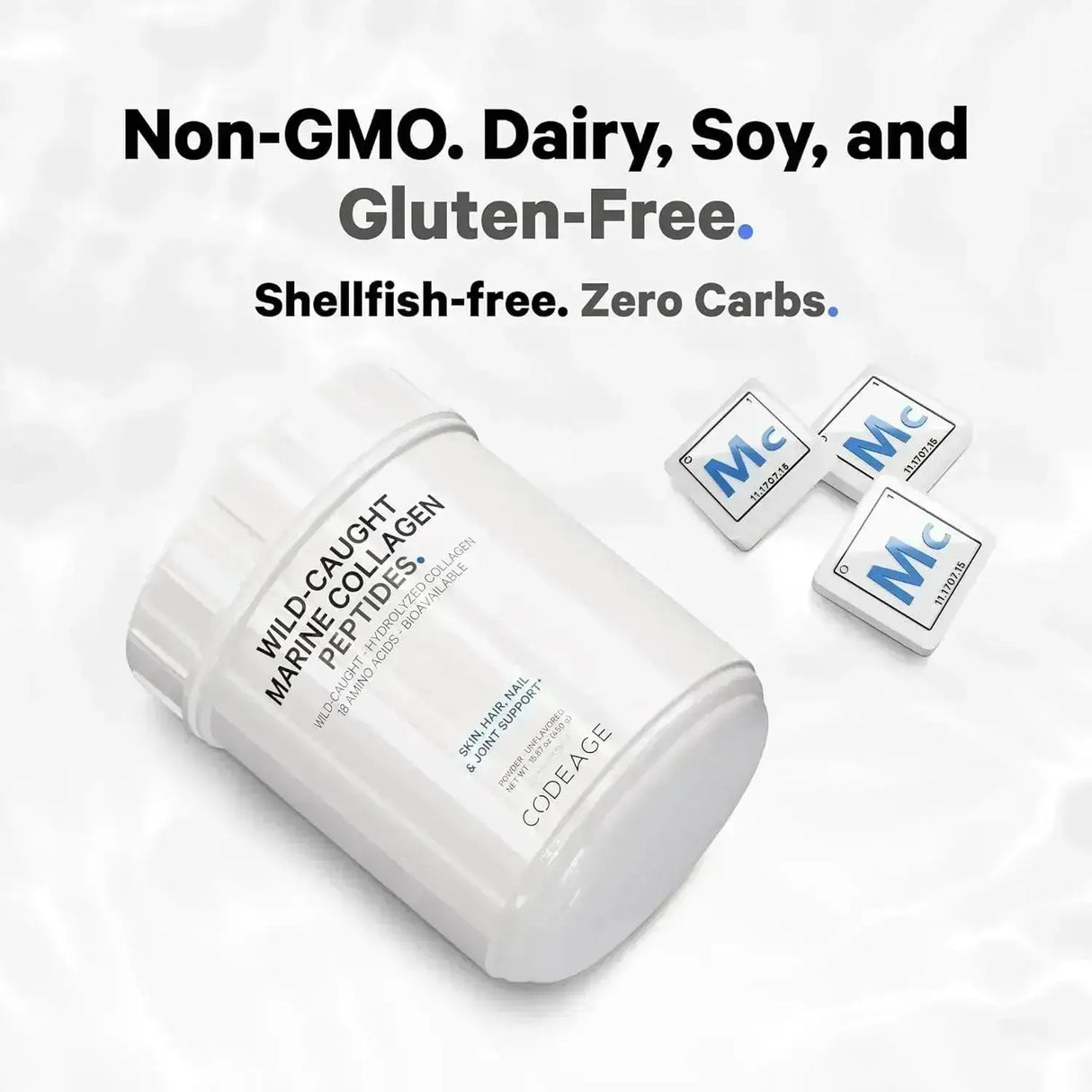 CODEAGE - Codeage Marine Collagen Powder 450Gr. - The Red Vitamin MX - Suplementos Alimenticios - {{ shop.shopifyCountryName }}