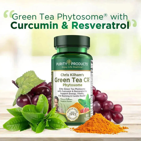 PURITY PRODUCTS - Purity Products Green Tea CR w/Phytosome 60 Capsulas - The Red Vitamin MX - Suplementos Alimenticios - {{ shop.shopifyCountryName }}