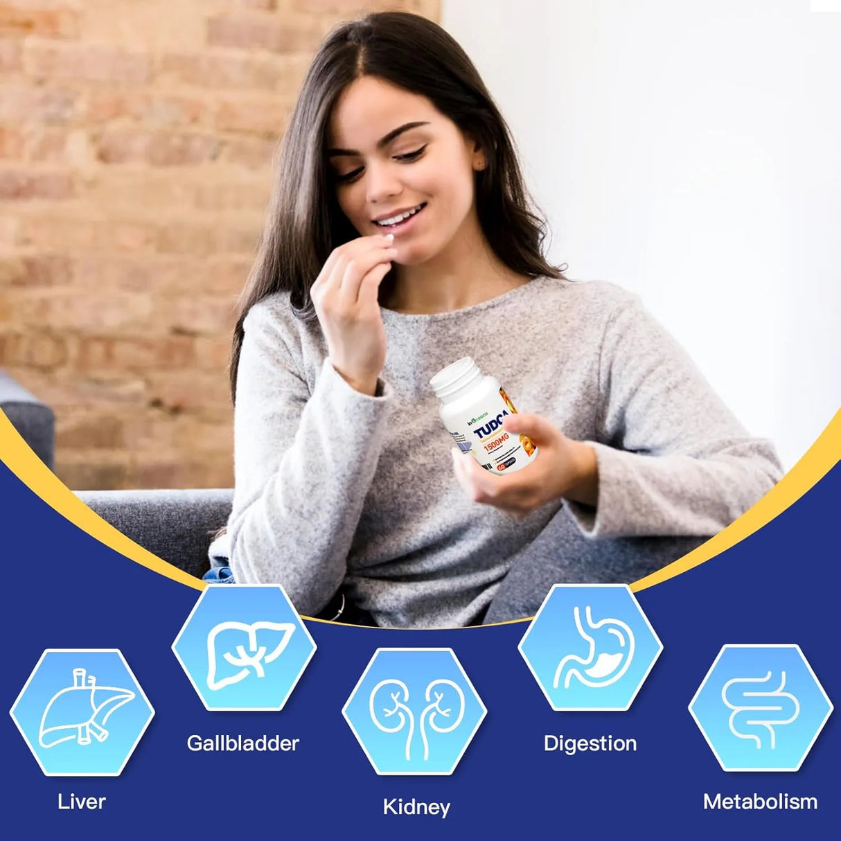 INGREENS - inGreens Pure TUDCA 1500Mg. 60 Capsulas - The Red Vitamin MX - Suplementos Alimenticios - {{ shop.shopifyCountryName }}