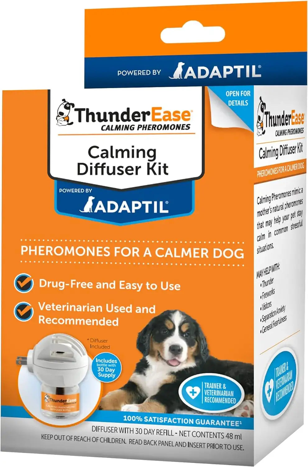 ADAPTIL - ADAPTIL ThunderEase Dog Calming Pheromone Diffuser Kit 60 Dias - The Red Vitamin MX - Relajantes Para Perros - {{ shop.shopifyCountryName }}