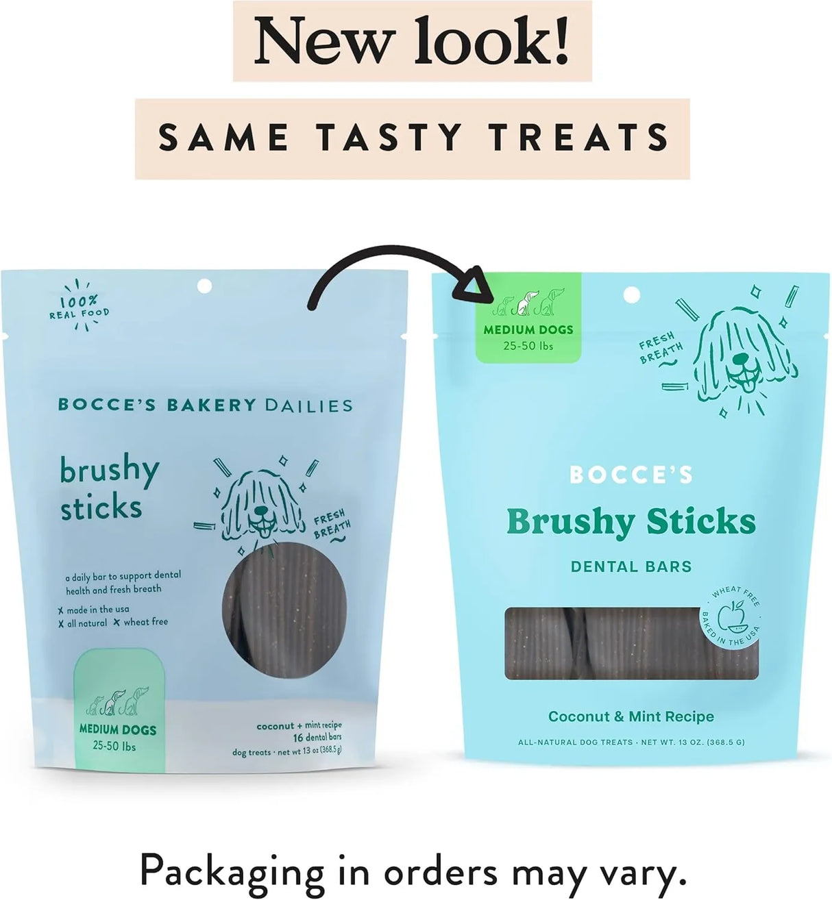 BOCCE'S BAKERY - Bocce’s Bakery Dailies Brushy Sticks to Support Oral Health & Fresh Breath Medium Dogs 368Gr. - The Red Vitamin MX - Cuidado Dental Para Perros - {{ shop.shopifyCountryName }}