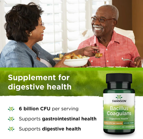 SWANSON - Swanson Bacillus Coagulans 60 Capsulas - The Red Vitamin MX - Suplementos Alimenticios - {{ shop.shopifyCountryName }}