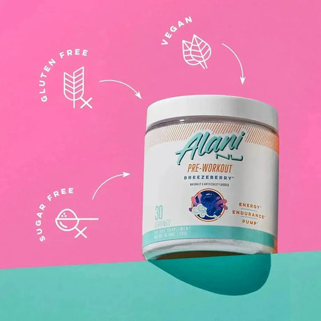 ALANI NU - Alani Nu Pre Workout Powder BREEZEBERRY 30 Servicios 312Gr. - The Red Vitamin MX - Suplementos Alimenticios - {{ shop.shopifyCountryName }}