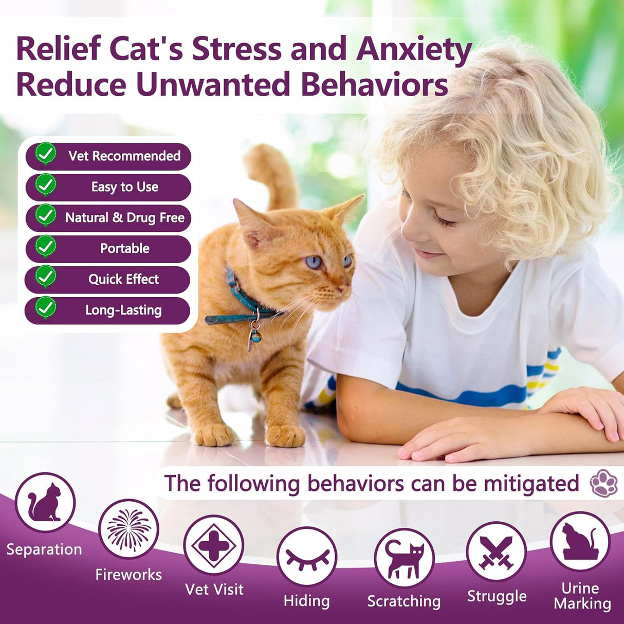 Virtual Crash Cat Calming Pheromone Spray 60Ml.