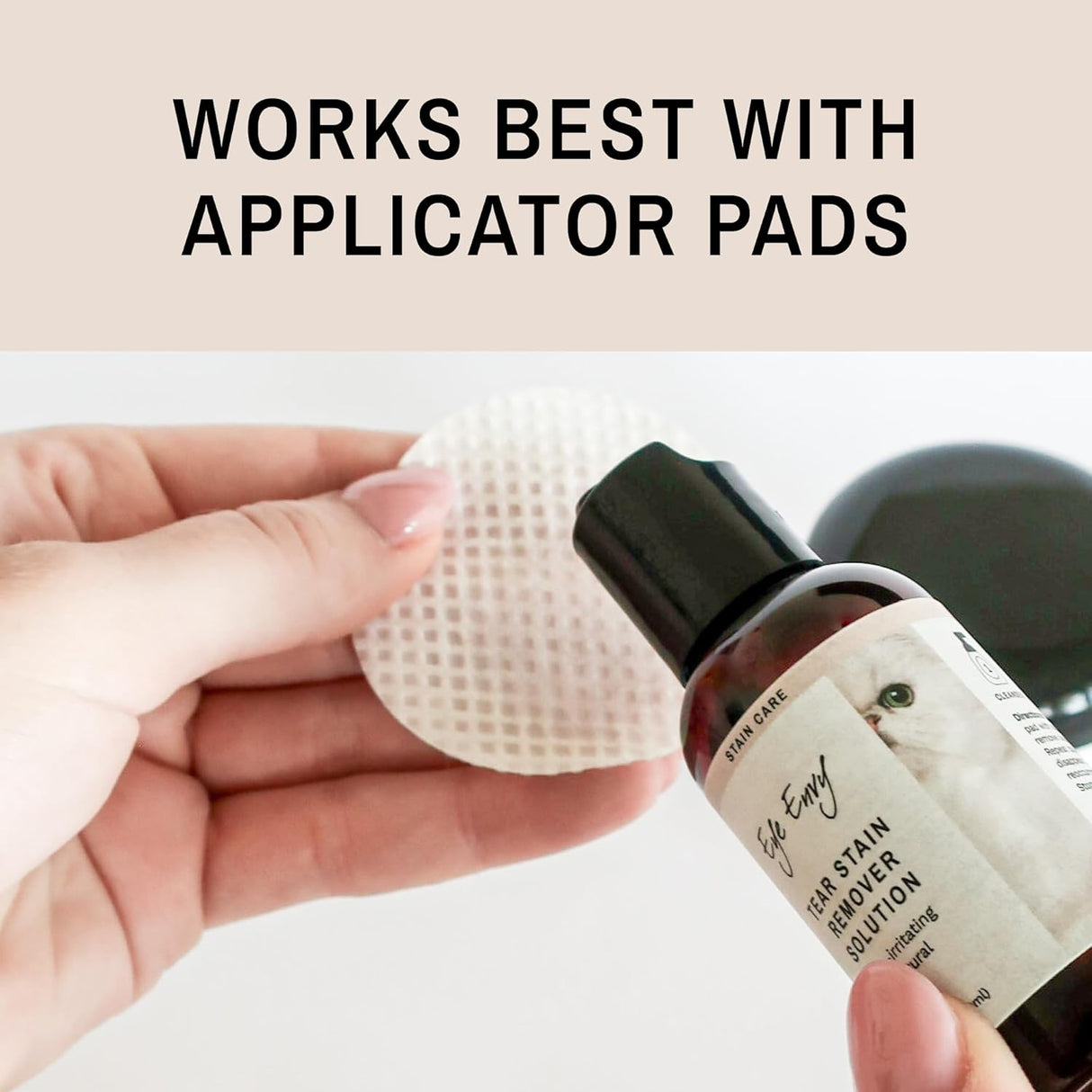 Eye Envy Tear Stain Remover Solution for Cats 118Ml.