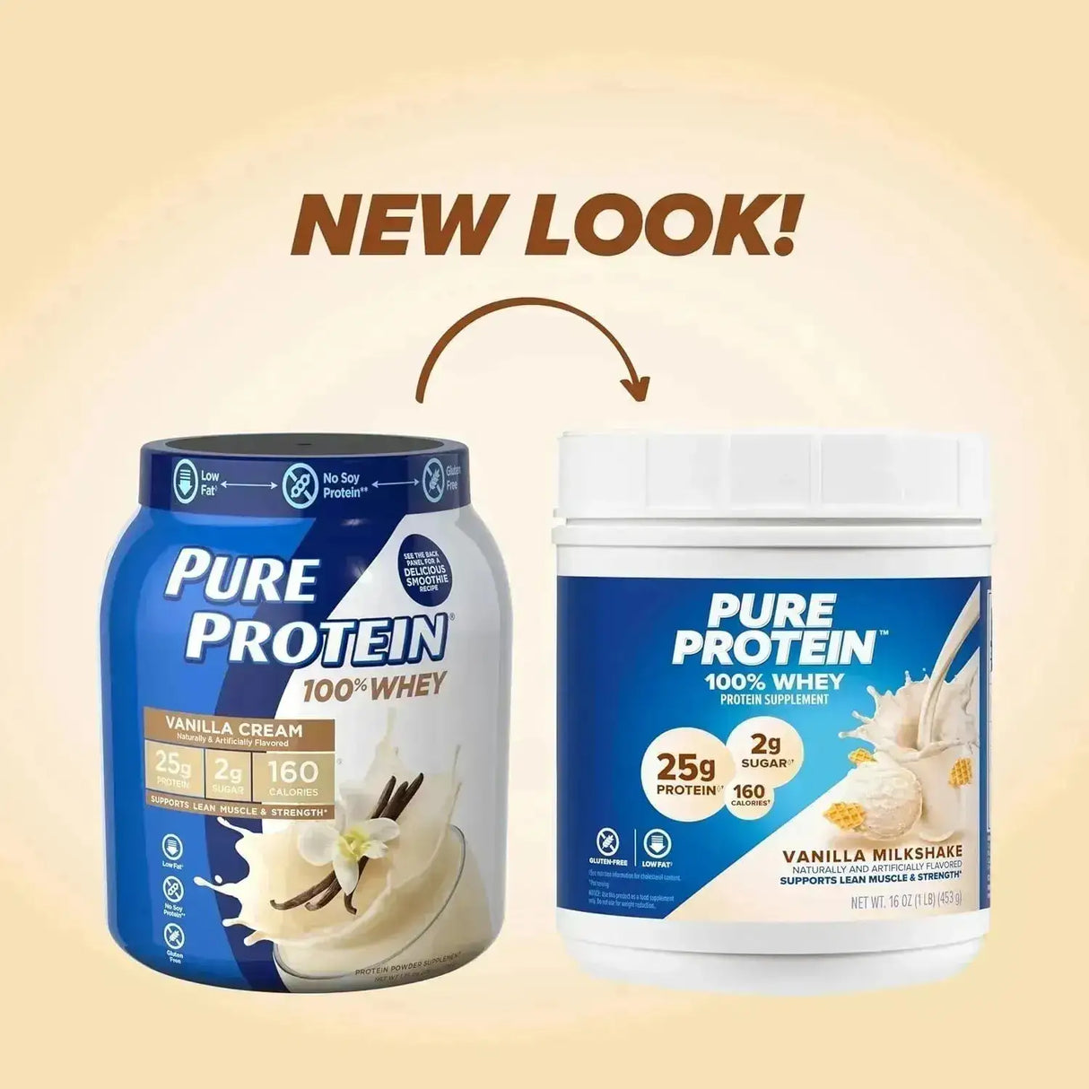 PURE PROTEIN - Pure Protein Powder Whey High Protein Vanilla Cream 453Gr. - The Red Vitamin MX - Suplementos Alimenticios - {{ shop.shopifyCountryName }}