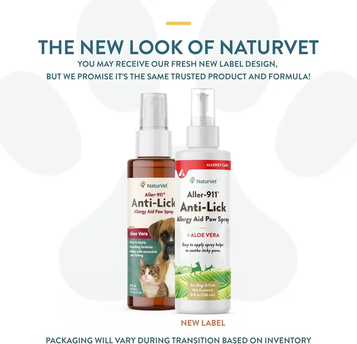 NATURVET - NaturVet Aller-911 Anti-Lick Paw Spray for Dogs & Cats 8 Fl.Oz. - The Red Vitamin MX - Remedios Para La Picazón De Perros - {{ shop.shopifyCountryName }}