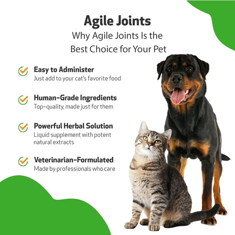 PET WELLBEING - Pet Wellbeing Agile Joints for Dogs 4 Fl.Oz. - The Red Vitamin MX - Cuidado De Cadera Y Articulaciones Para Perros - {{ shop.shopifyCountryName }}