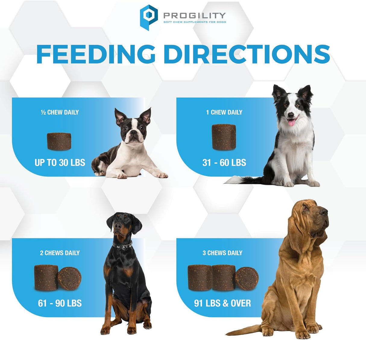 Nootie Progility Skin & Coat Supplement for Dogs 90 Masticables